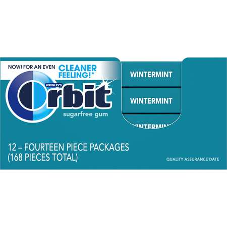 ORBIT Orbit Winter Mint Gum 14 Pieces, PK144 255776